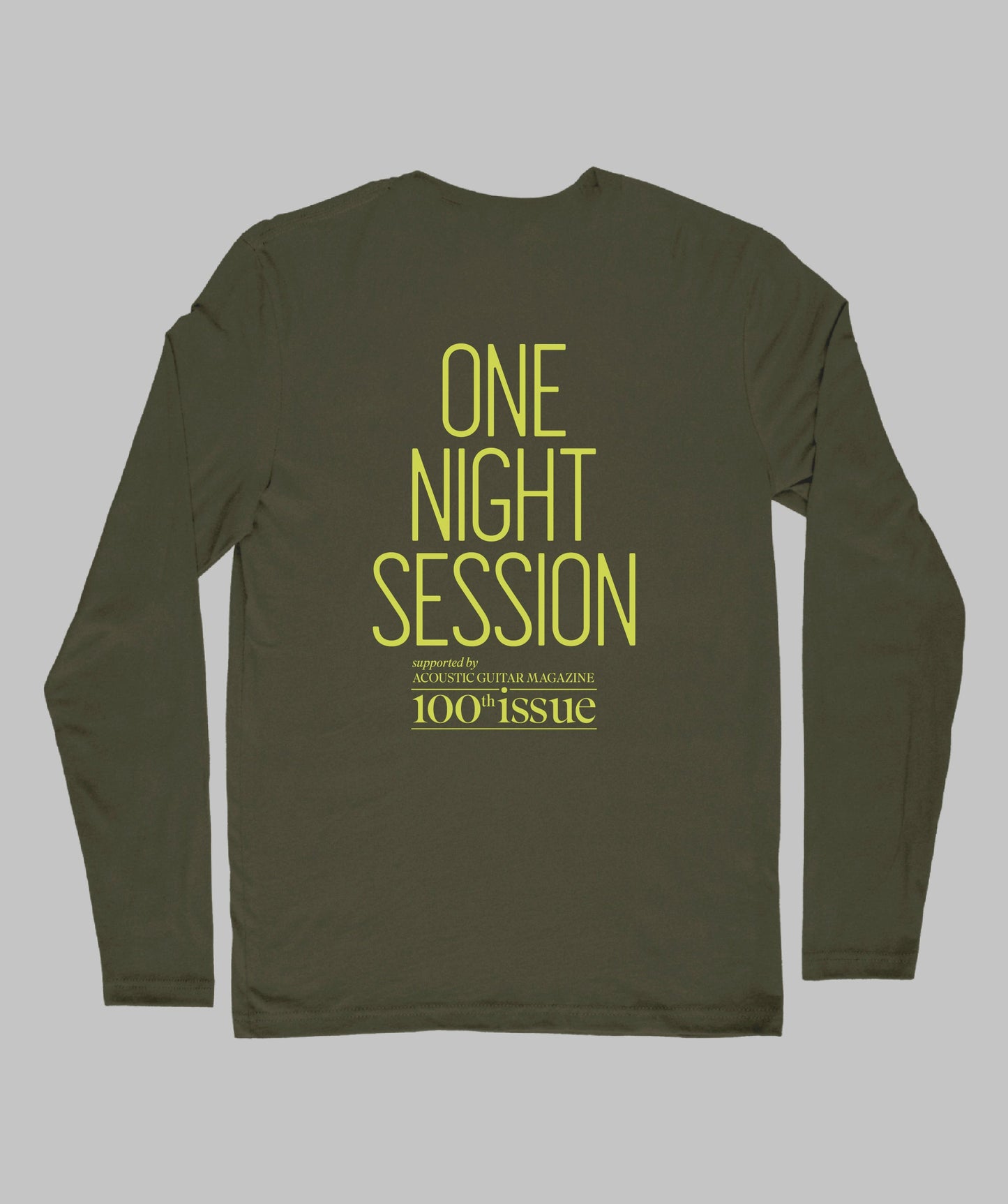 アコースティック・ギター・マガジン通巻100号記念ロンT