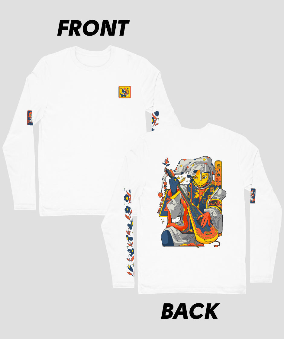 BAKUI「おといろびとのしらべ・歩」長袖Tシャツ