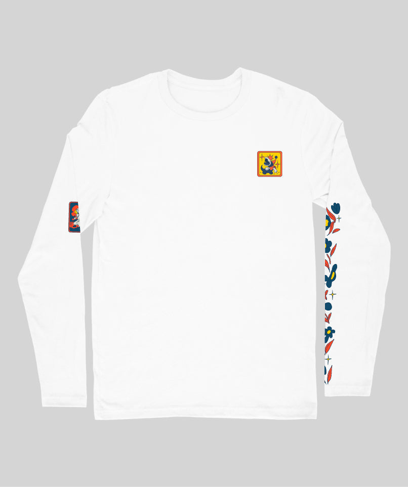 BAKUI「おといろびとのしらべ・歩」長袖Tシャツ