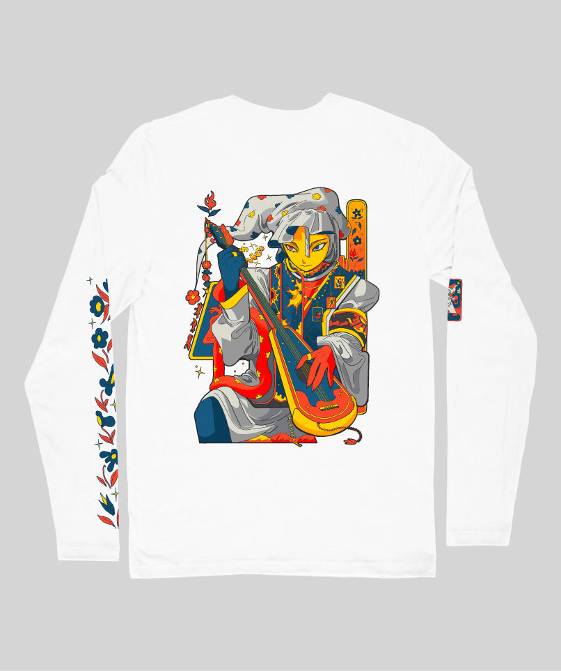 BAKUI「おといろびとのしらべ・歩」長袖Tシャツ
