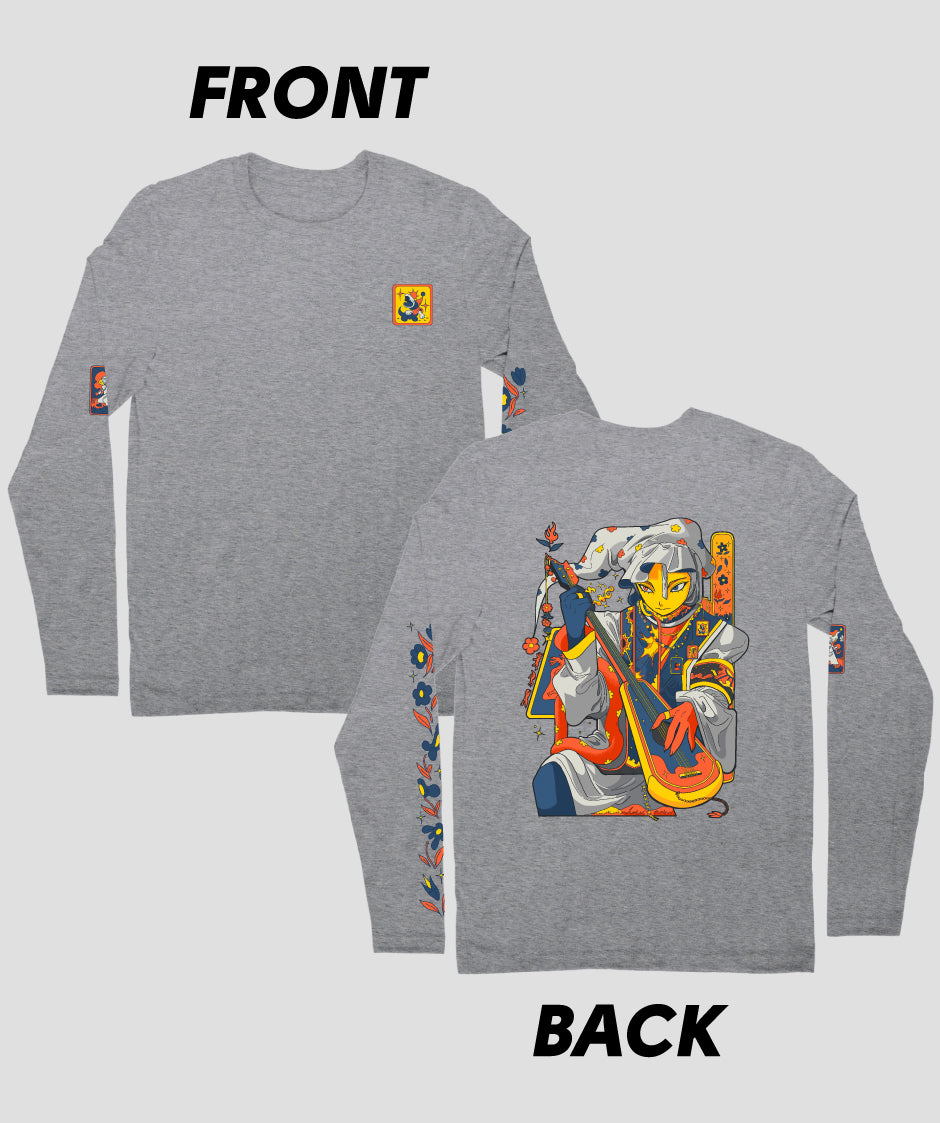 BAKUI「おといろびとのしらべ・歩」長袖Tシャツ