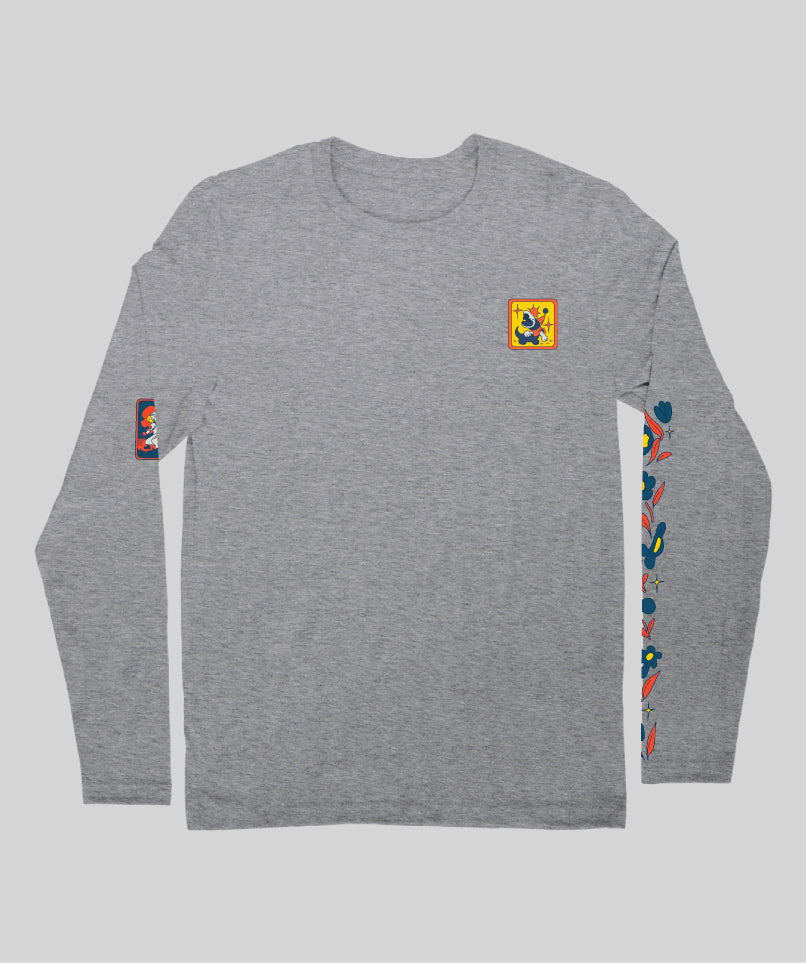 BAKUI「おといろびとのしらべ・歩」長袖Tシャツ