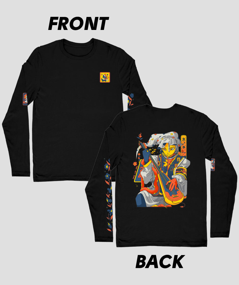BAKUI「おといろびとのしらべ・歩」長袖Tシャツ