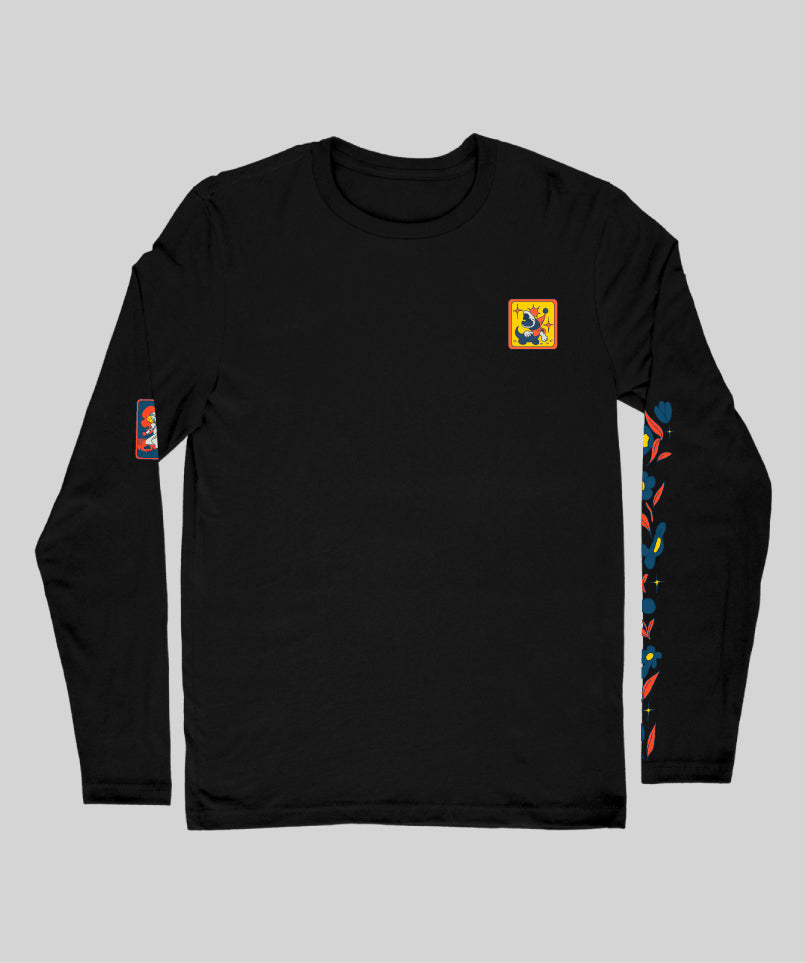 BAKUI「おといろびとのしらべ・歩」長袖Tシャツ