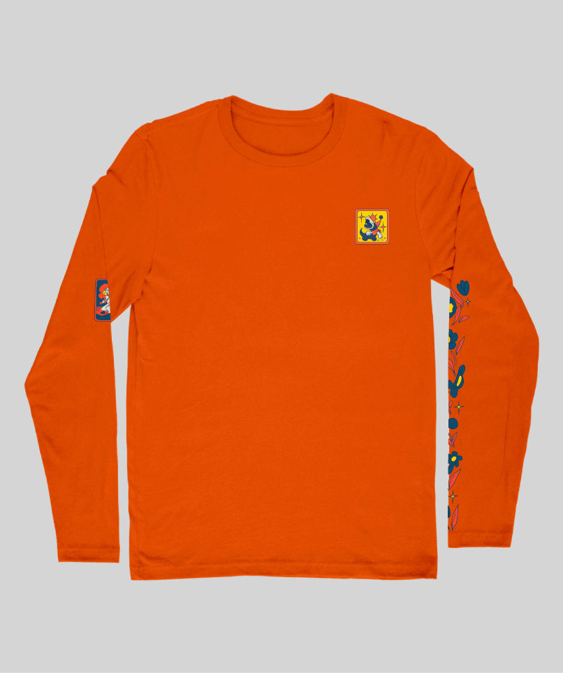 BAKUI「おといろびとのしらべ・歩」長袖Tシャツ