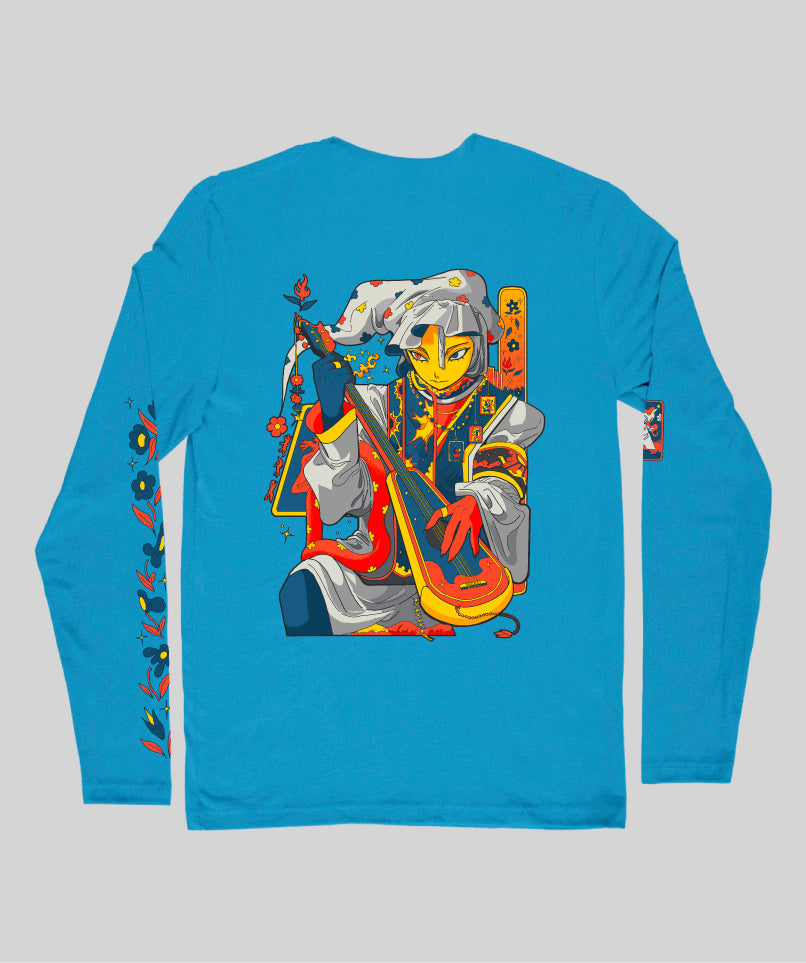 BAKUI「おといろびとのしらべ・歩」長袖Tシャツ