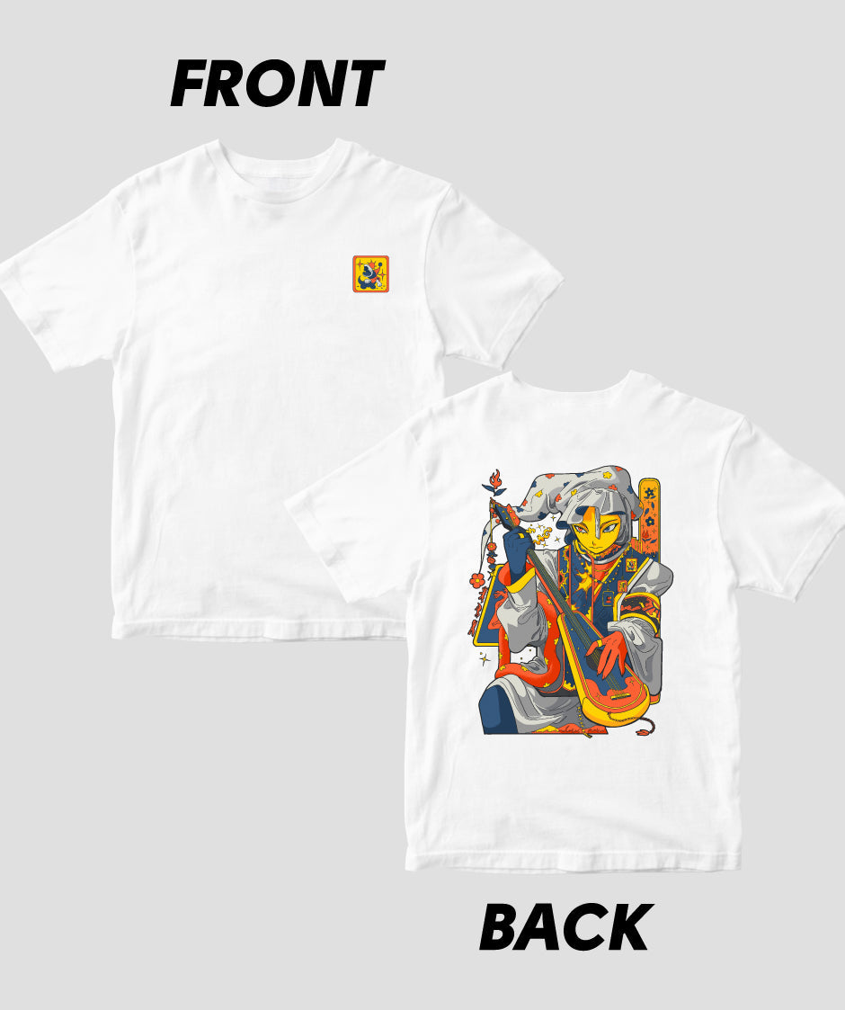 BAKUI「おといろびとのしらべ」半袖Tシャツ