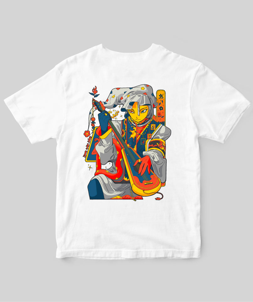 BAKUI「おといろびとのしらべ」半袖Tシャツ