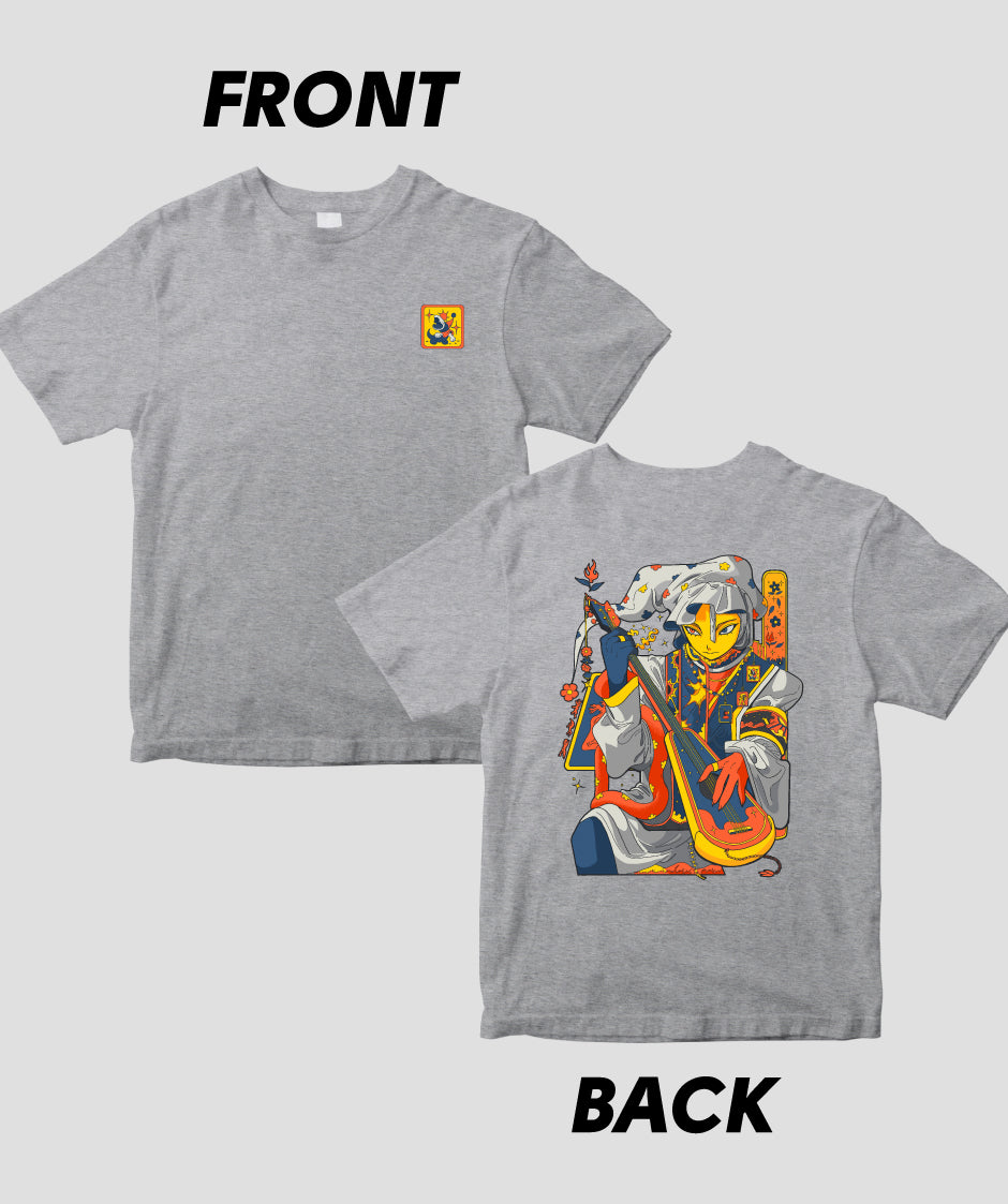 BAKUI「おといろびとのしらべ」半袖Tシャツ