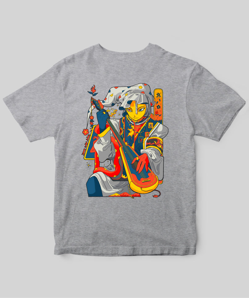 BAKUI「おといろびとのしらべ」半袖Tシャツ