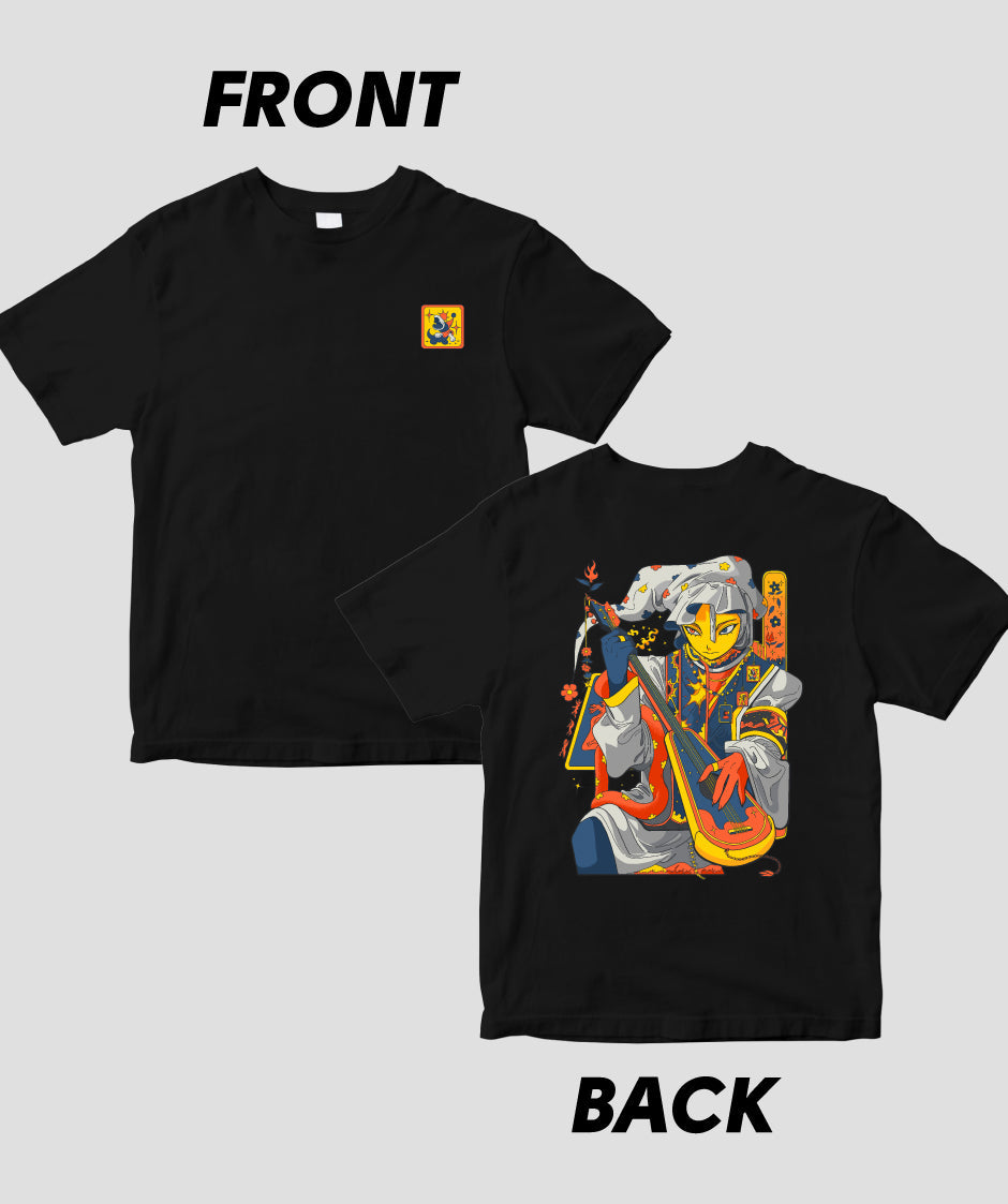 BAKUI「おといろびとのしらべ」半袖Tシャツ