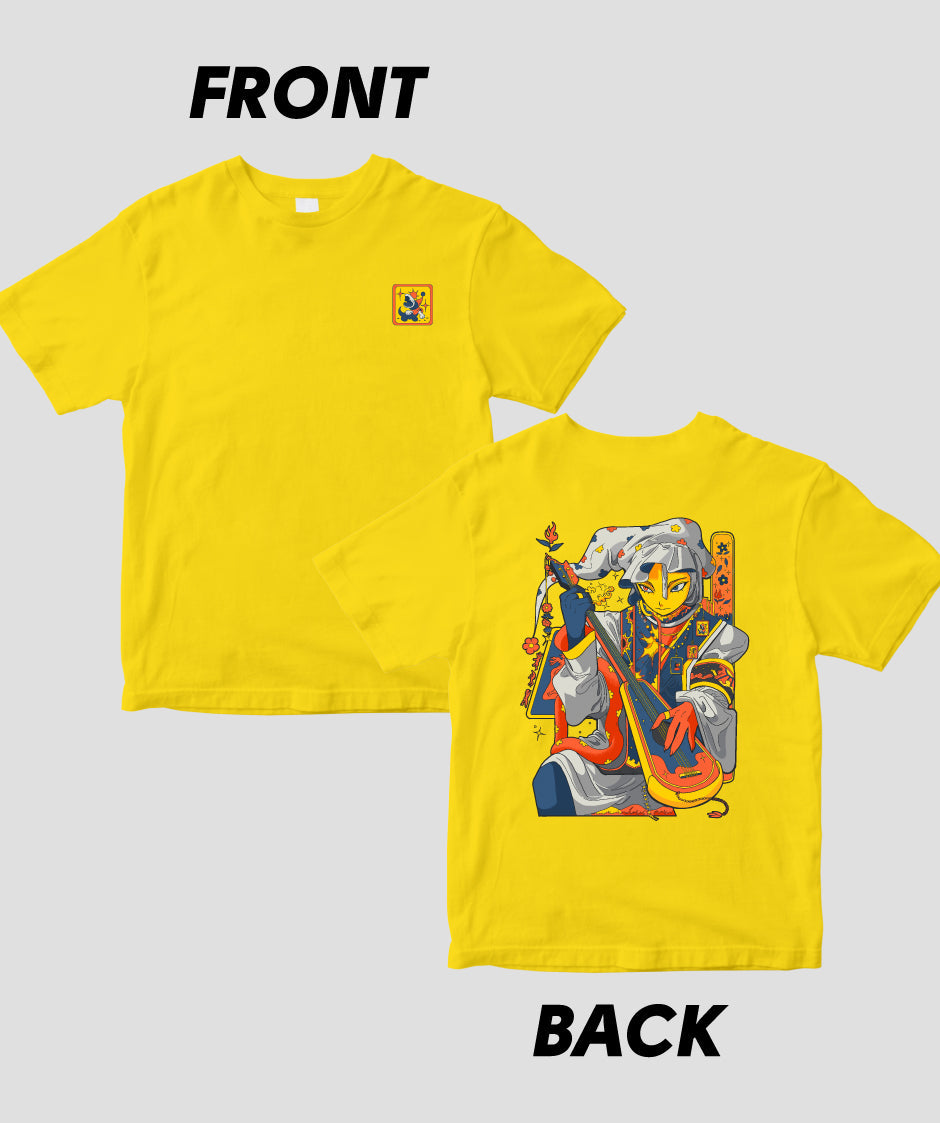 BAKUI「おといろびとのしらべ」半袖Tシャツ