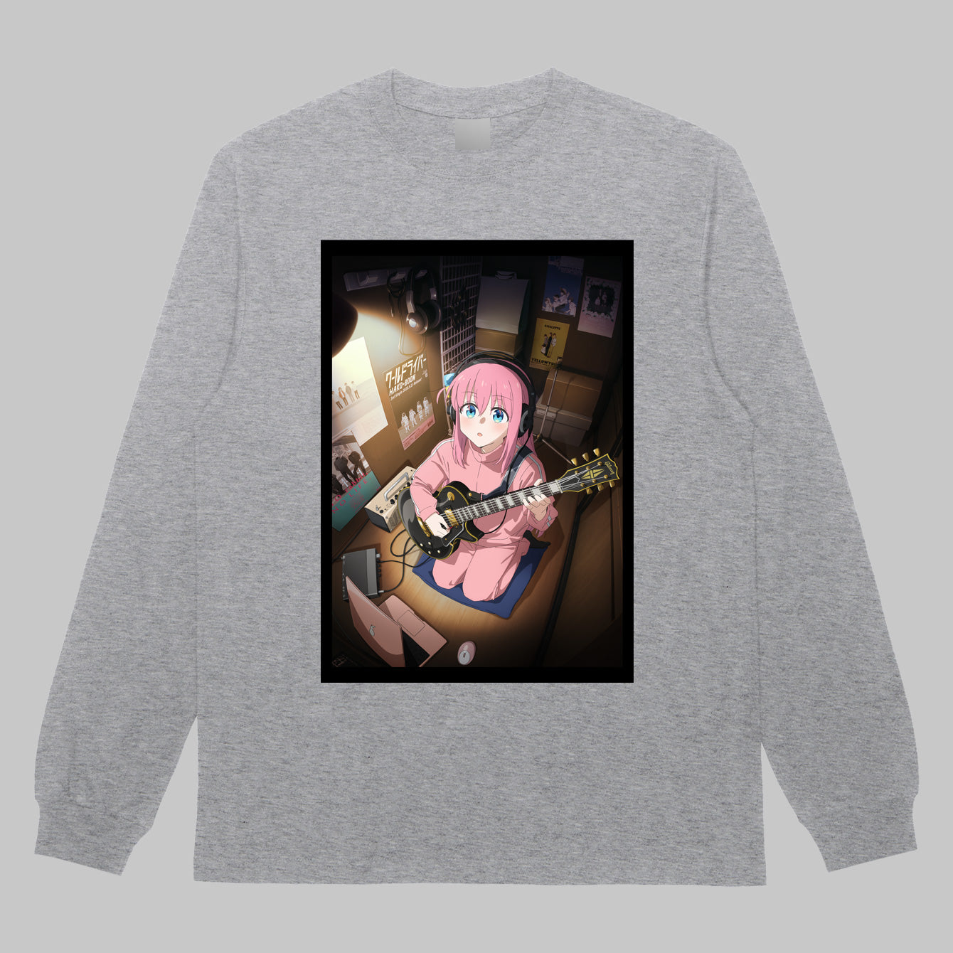 ぼっち・ざ・宅録!✕ ギター・マガジン 長袖Tシャツ <オリジナルピック付き>