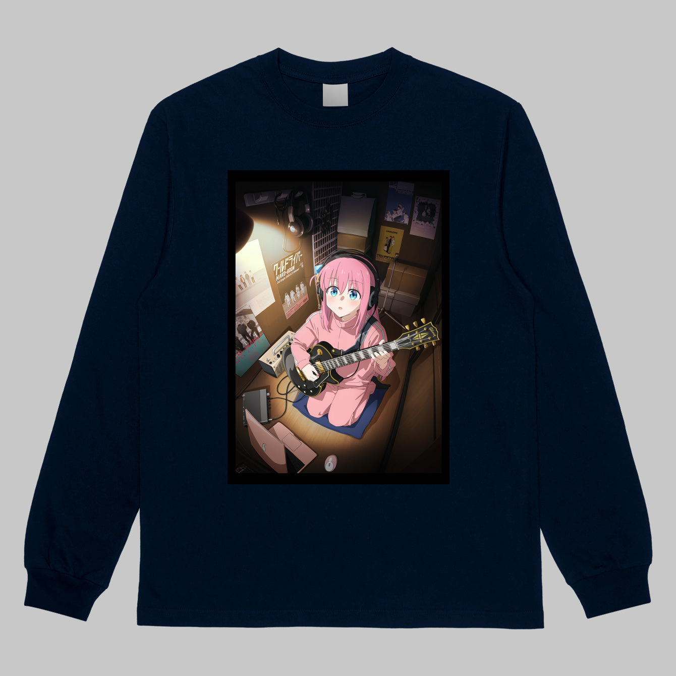 ぼっち・ざ・宅録!✕ ギター・マガジン 長袖Tシャツ <オリジナルピック付き>