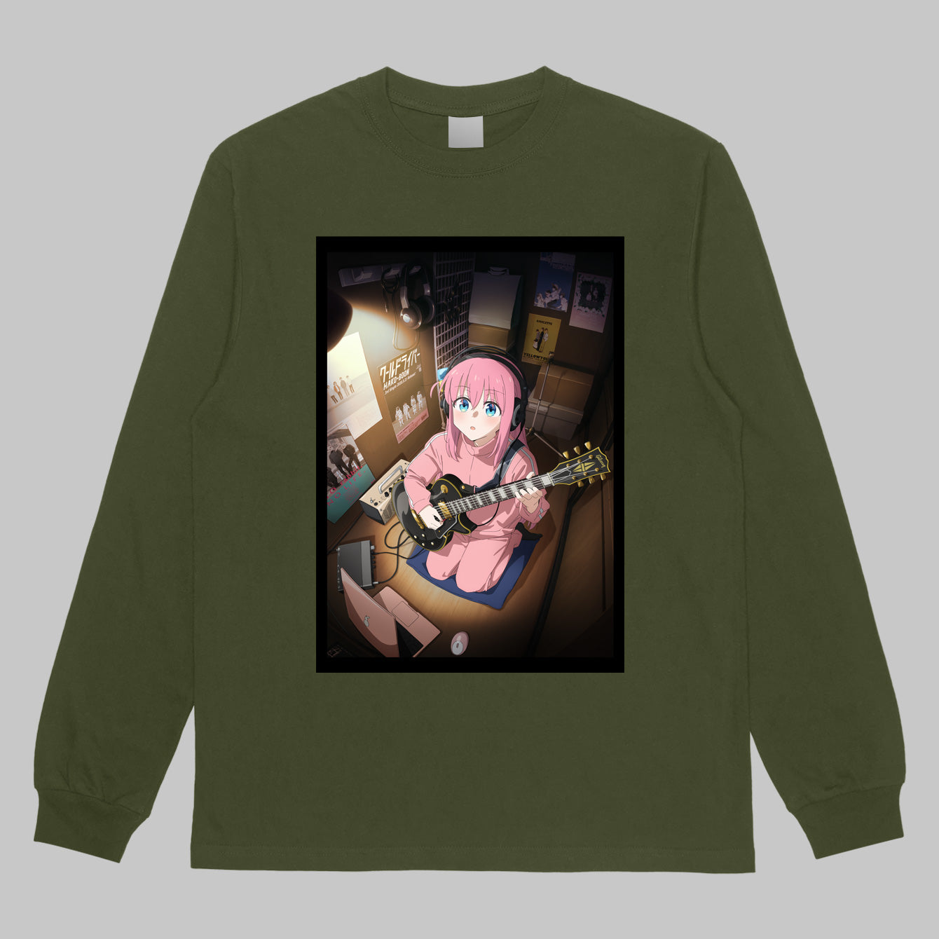 ぼっち・ざ・宅録!✕ ギター・マガジン 長袖Tシャツ <オリジナルピック付き>