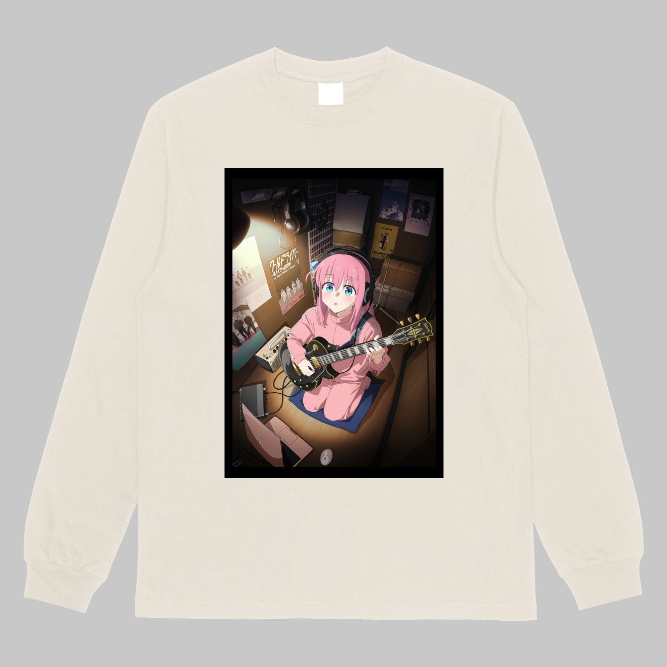 ぼっち・ざ・宅録!✕ ギター・マガジン 長袖Tシャツ <オリジナルピック付き>