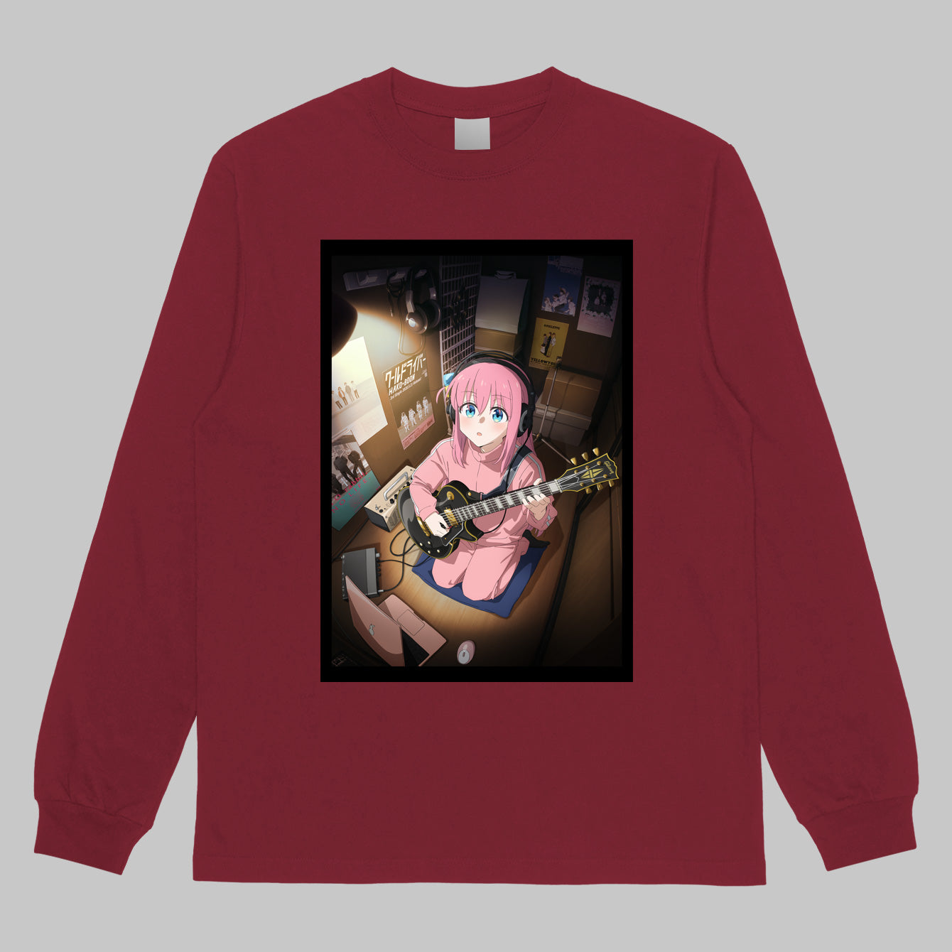 ぼっち・ざ・宅録!✕ ギター・マガジン 長袖Tシャツ <オリジナルピック付き>