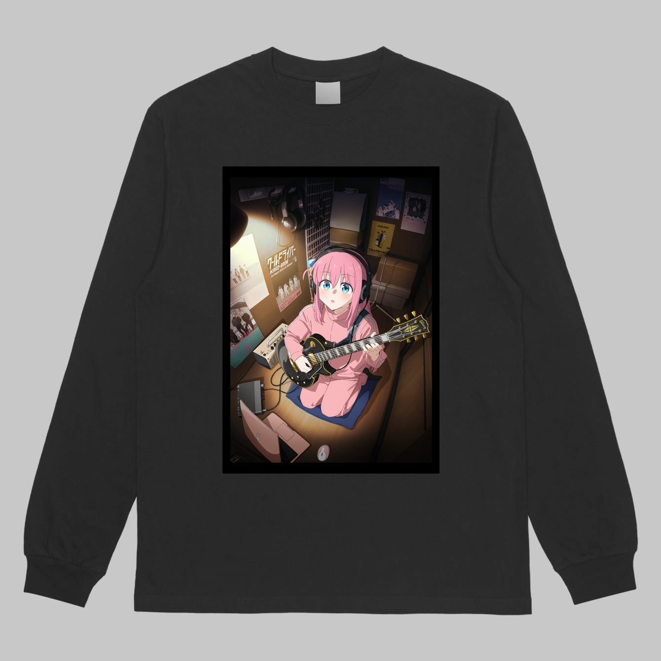 ぼっち・ざ・宅録!✕ ギター・マガジン 長袖Tシャツ <オリジナルピック付き>