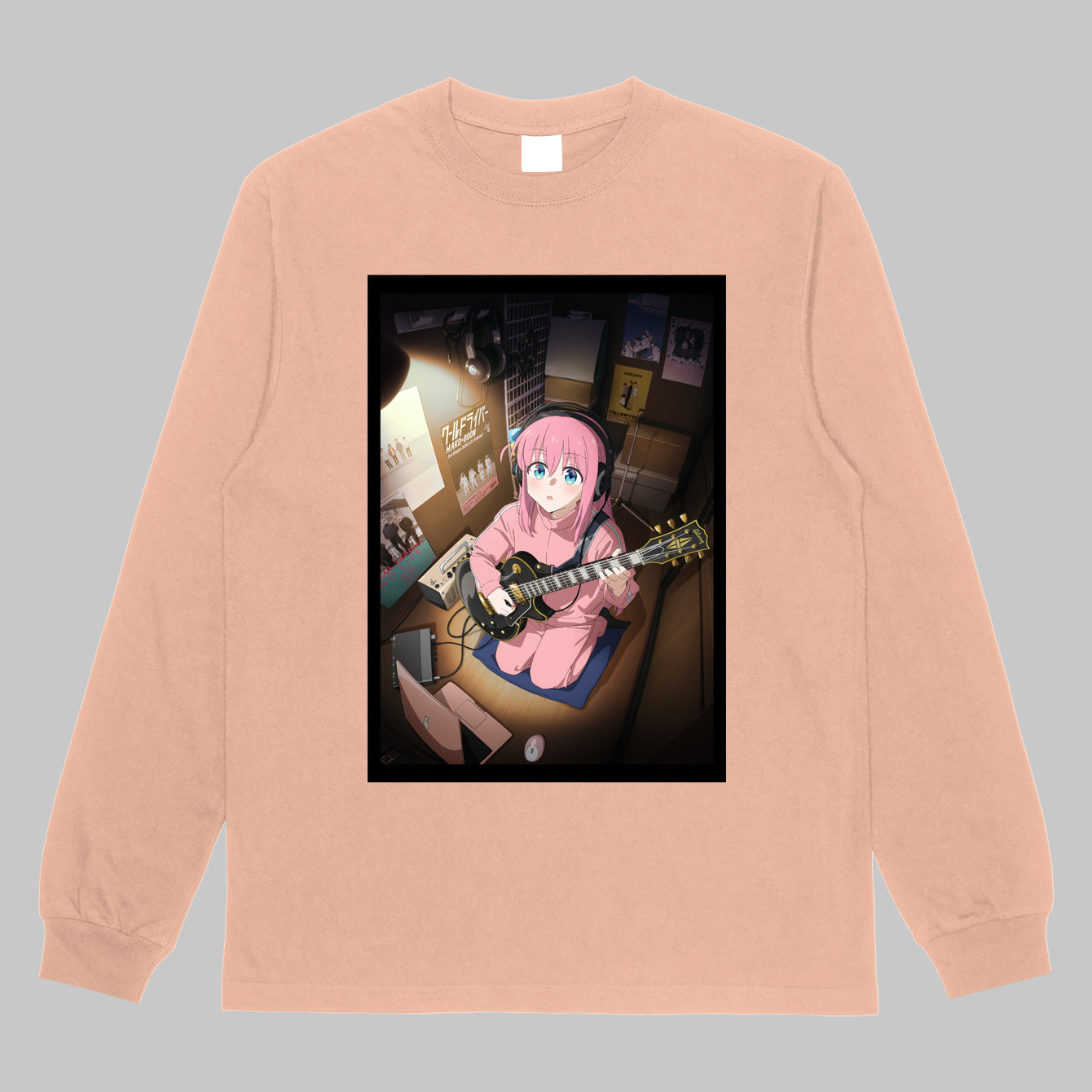 ぼっち・ざ・宅録!✕ ギター・マガジン 長袖Tシャツ <オリジナルピック付き>