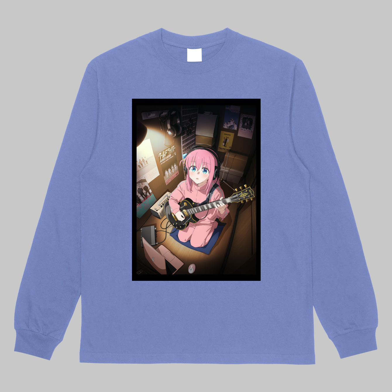 ぼっち・ざ・宅録!✕ ギター・マガジン 長袖Tシャツ <オリジナルピック付き>