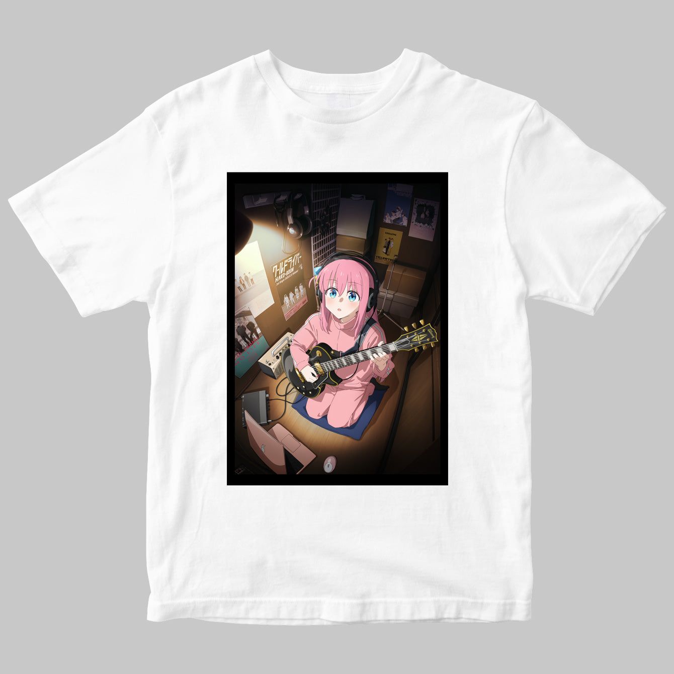 ぼっち・ざ・宅録!✕ ギター・マガジン 半袖Tシャツ <オリジナルピック付き>