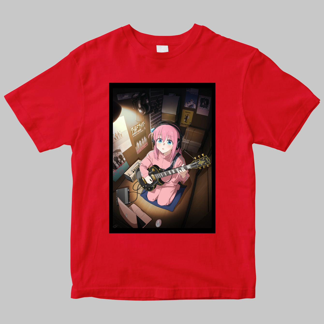 ぼっち・ざ・宅録!✕ ギター・マガジン 半袖Tシャツ <オリジナルピック付き>