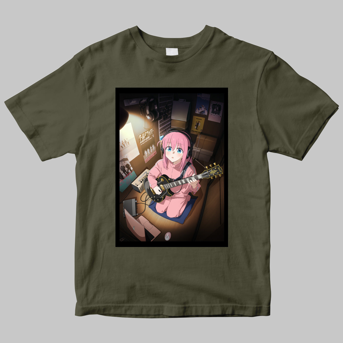 ぼっち・ざ・宅録!✕ ギター・マガジン 半袖Tシャツ <オリジナルピック付き>