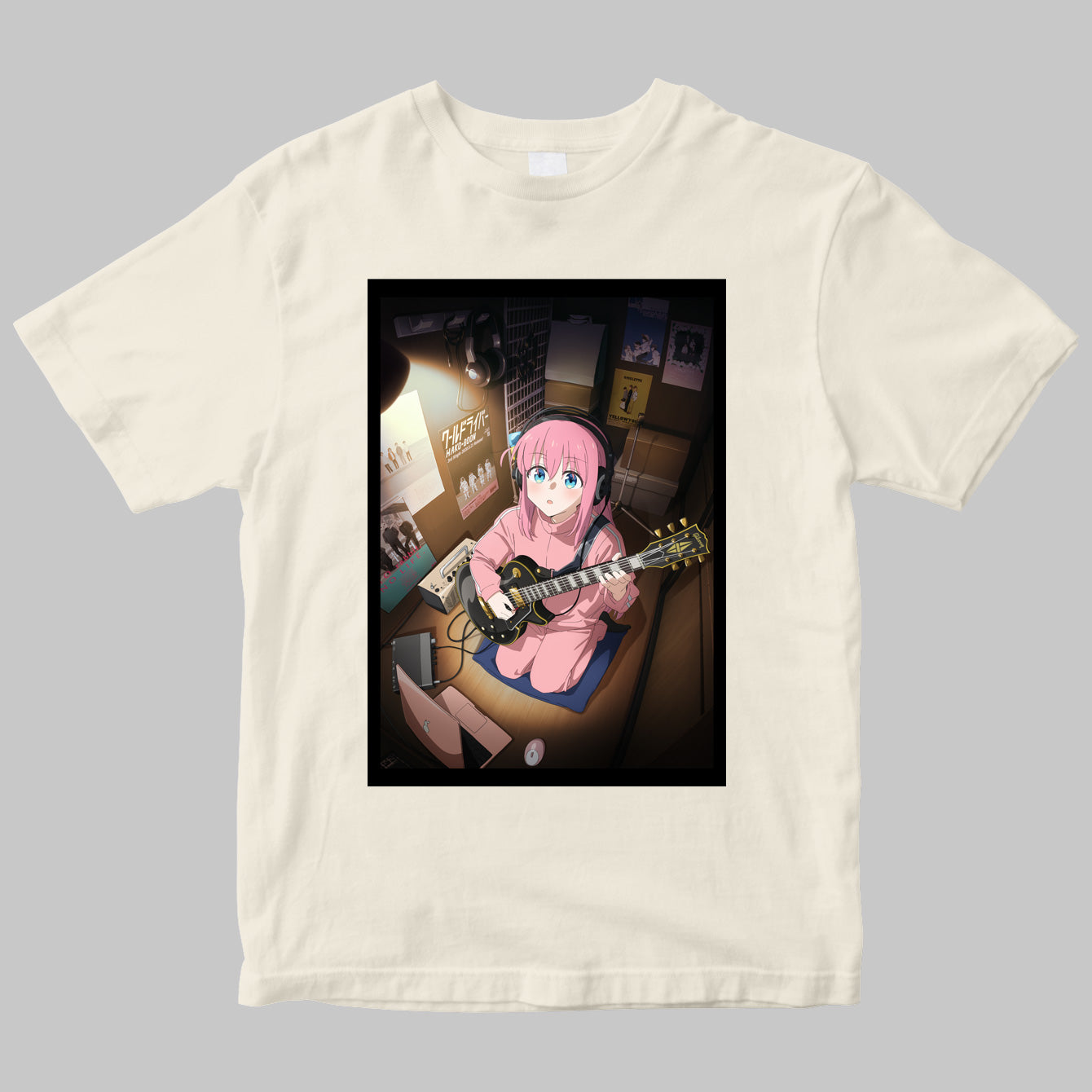 ぼっち・ざ・宅録!✕ ギター・マガジン 半袖Tシャツ <オリジナルピック付き>