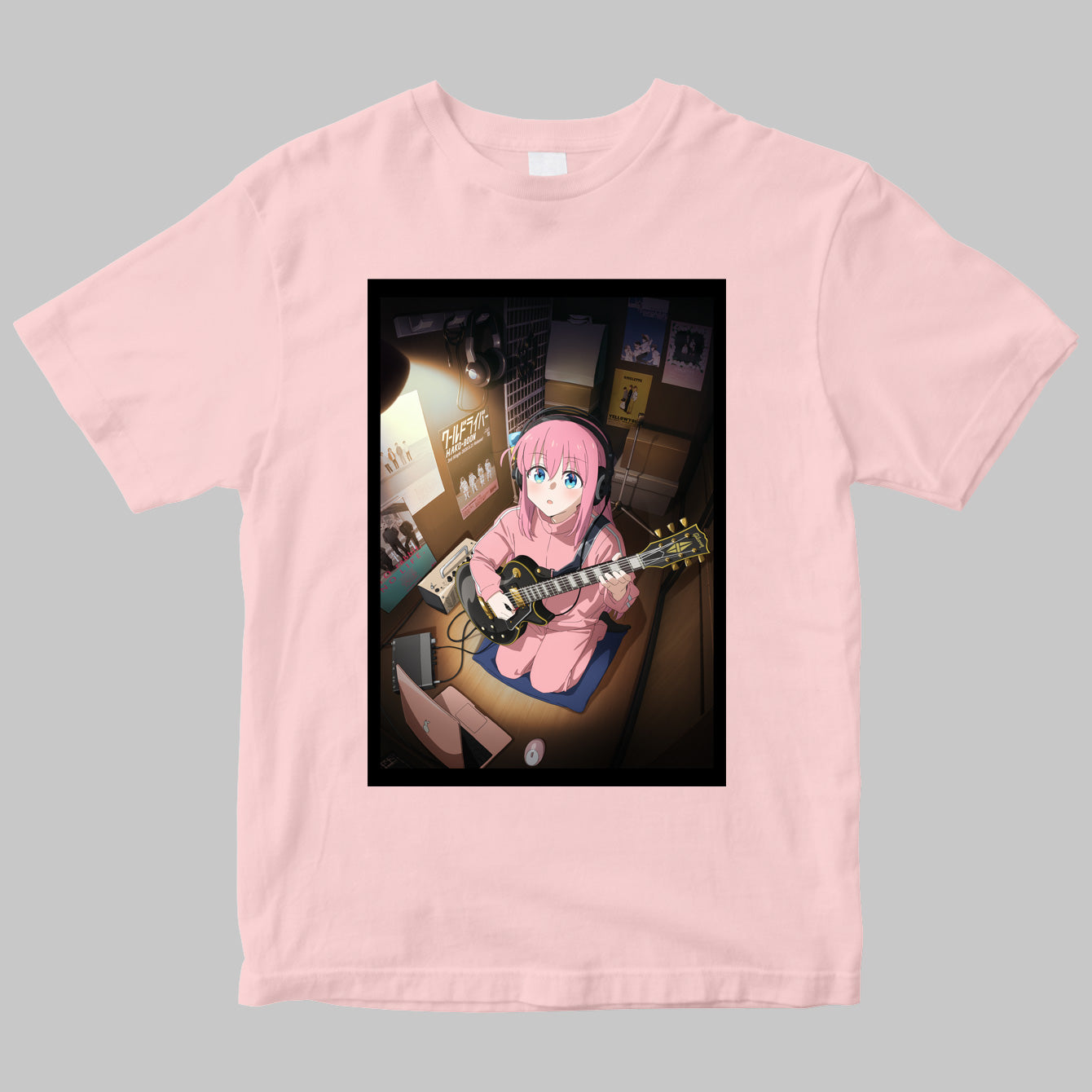 ぼっち・ざ・宅録!✕ ギター・マガジン 半袖Tシャツ <オリジナルピック付き>