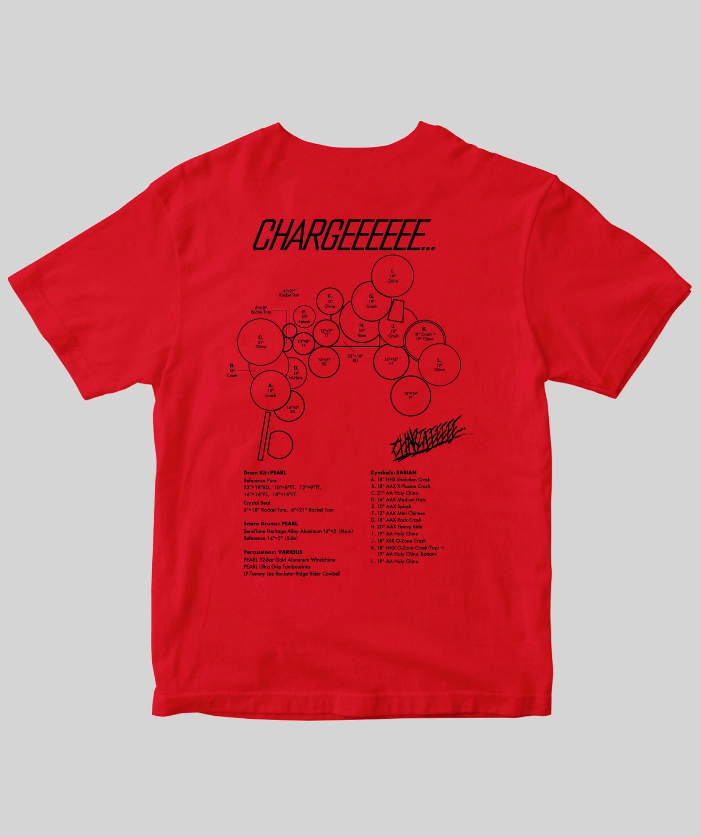 Drummer's Set Up Vol.31 CHARGEEEEEE...