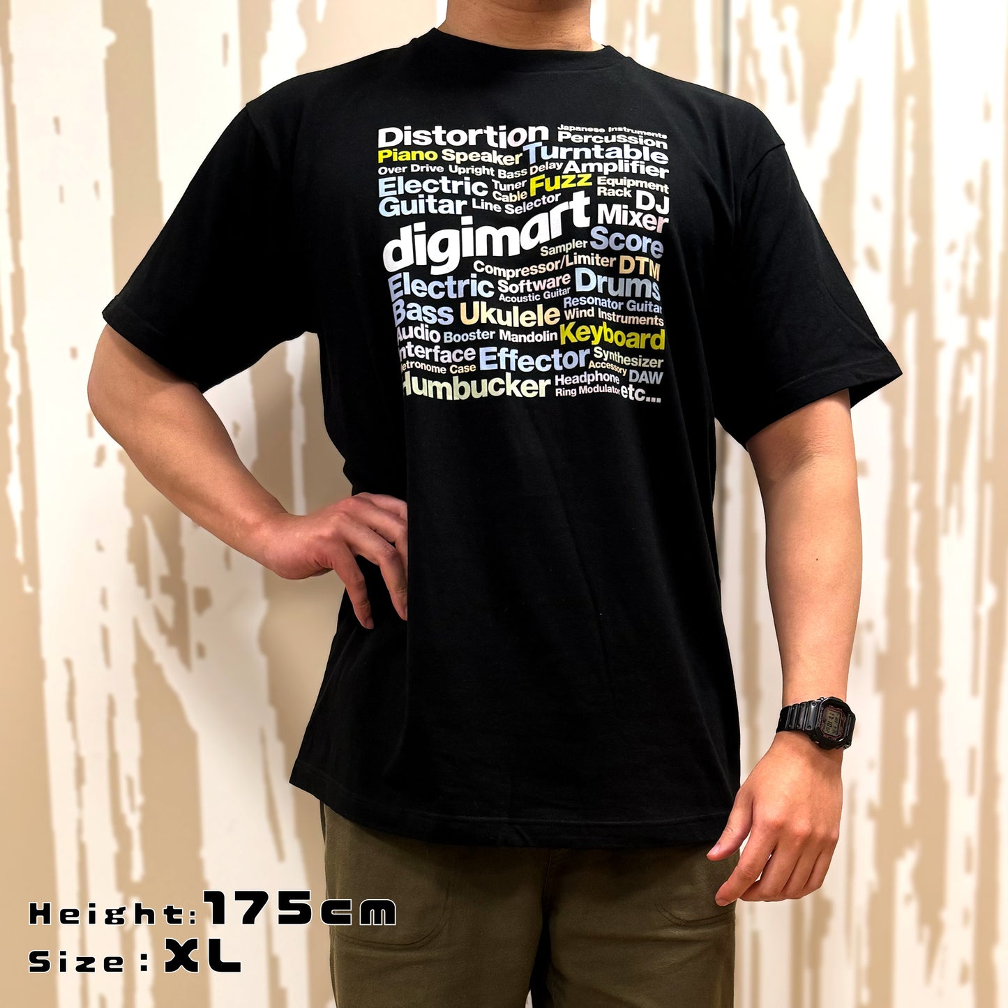 デジマート 楽器カテゴリーTシャツ