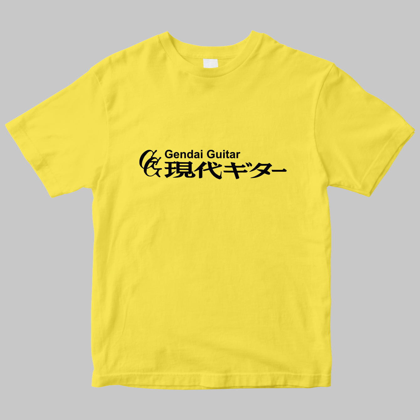 月刊「現代ギター」のロゴTシャツ
