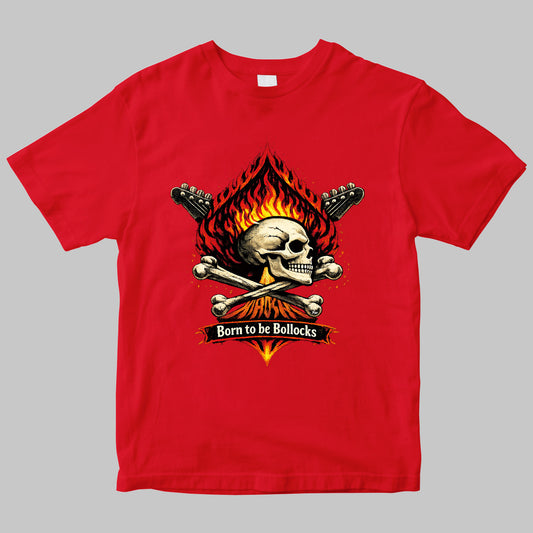 HIROSHI x YOSHIYAxxx collaboration 「BOLLOCKS ON FIRE TEE」
