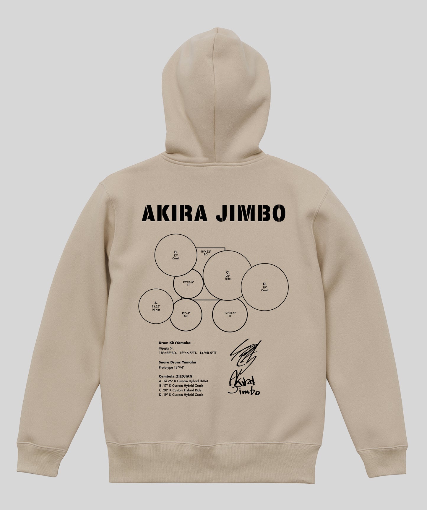 Drummer's Set Up Vol.22 神保 彰 “Hoodie”