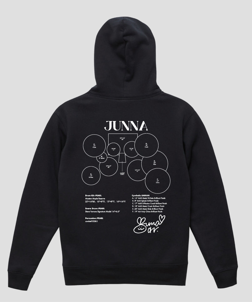 Drummer's Set Up Vol.18 JUNNA “Hoodie”