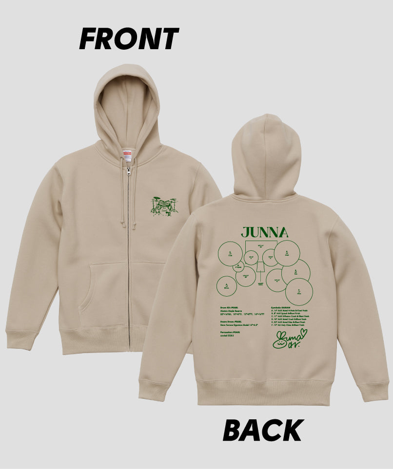 Drummer's Set Up Vol.18 JUNNA “Hoodie”