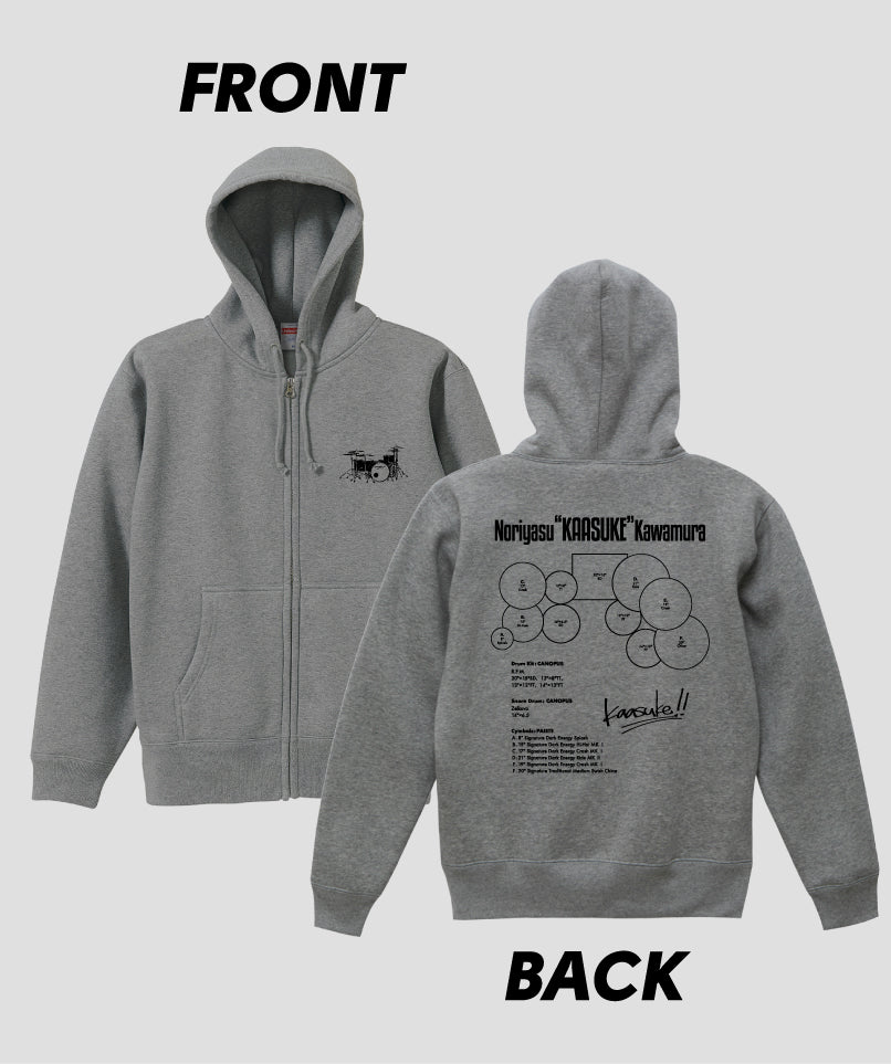 Drummer's Set Up Vol.19 河村 “カースケ” 智康 “Hoodie”