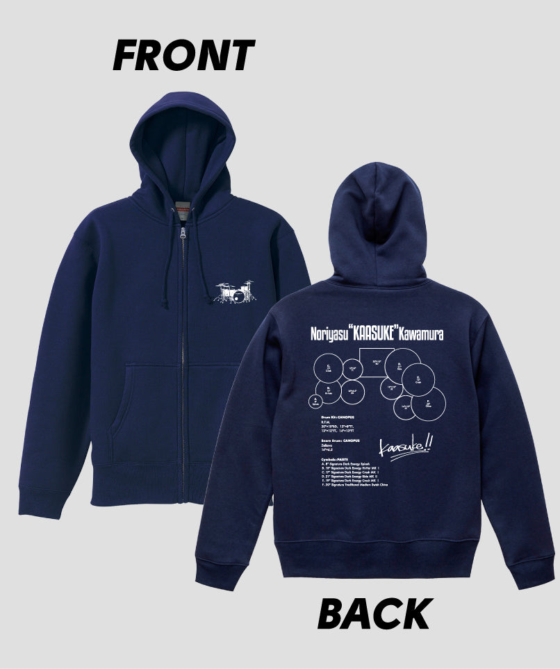 Drummer's Set Up Vol.19 河村 “カースケ” 智康 “Hoodie”