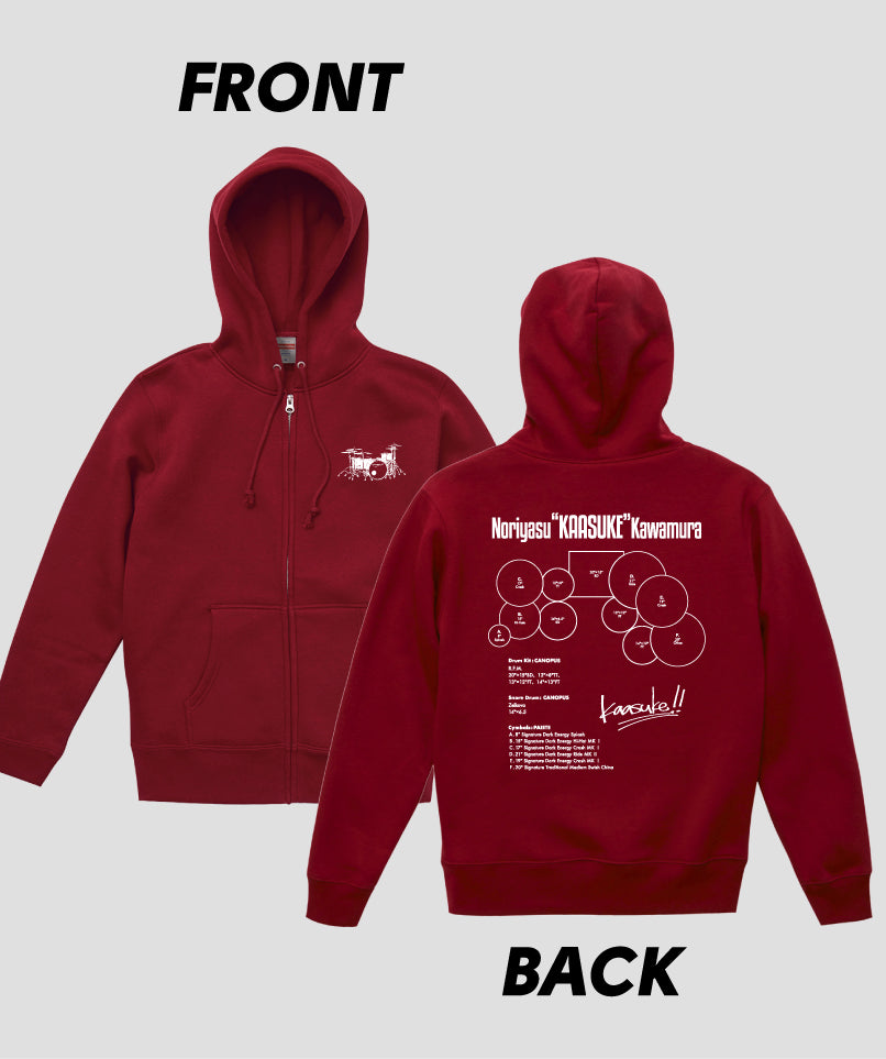 Drummer's Set Up Vol.19 河村 “カースケ” 智康 “Hoodie”