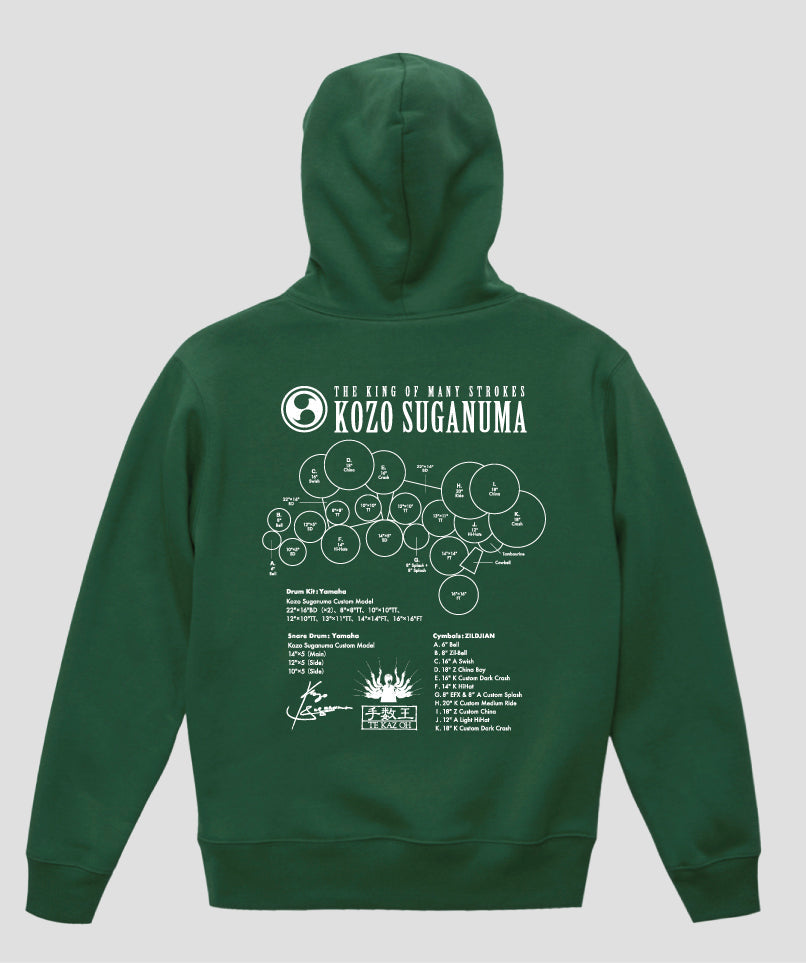 Drummer's Set Up Vol.13 菅沼 孝三 “Hoodie”