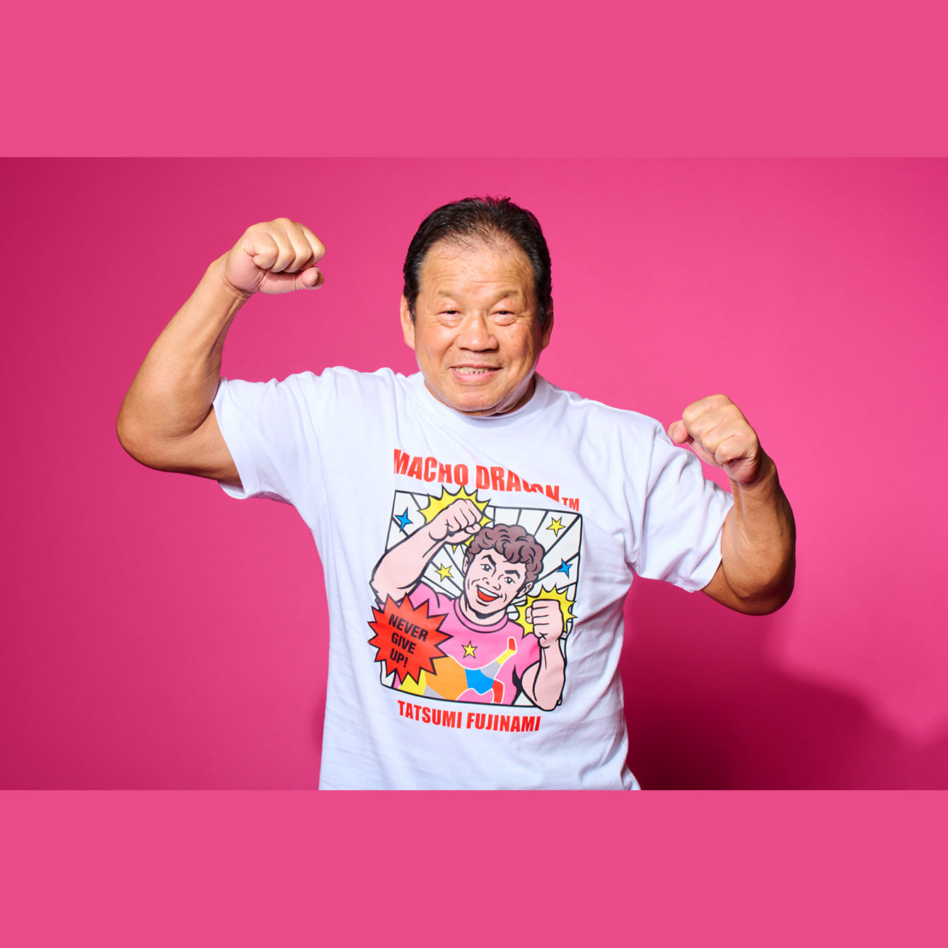 マッチョ・ドラゴン×スージー甘金 イラストTシャツ