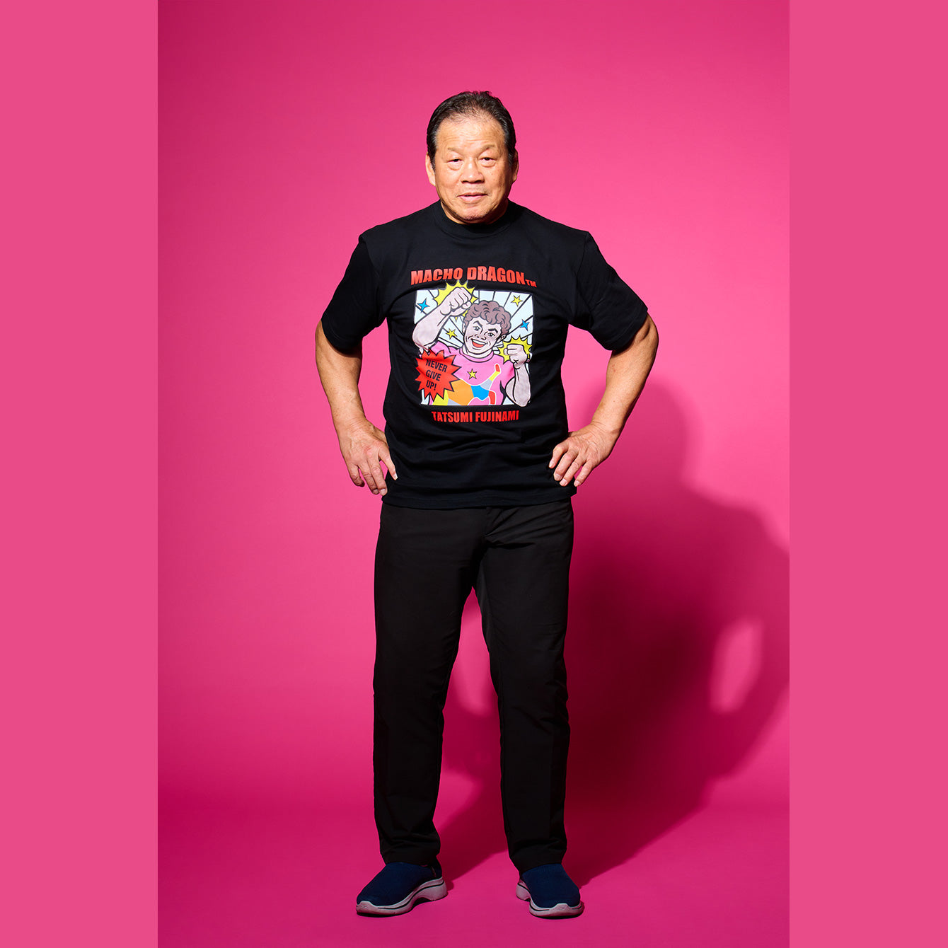 マッチョ・ドラゴン×スージー甘金 イラストTシャツ