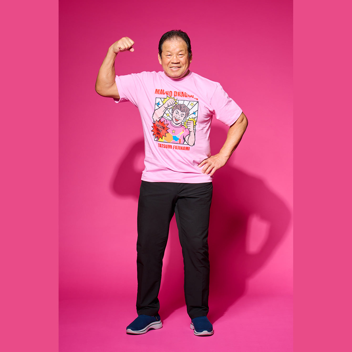 マッチョ・ドラゴン×スージー甘金 イラストTシャツ