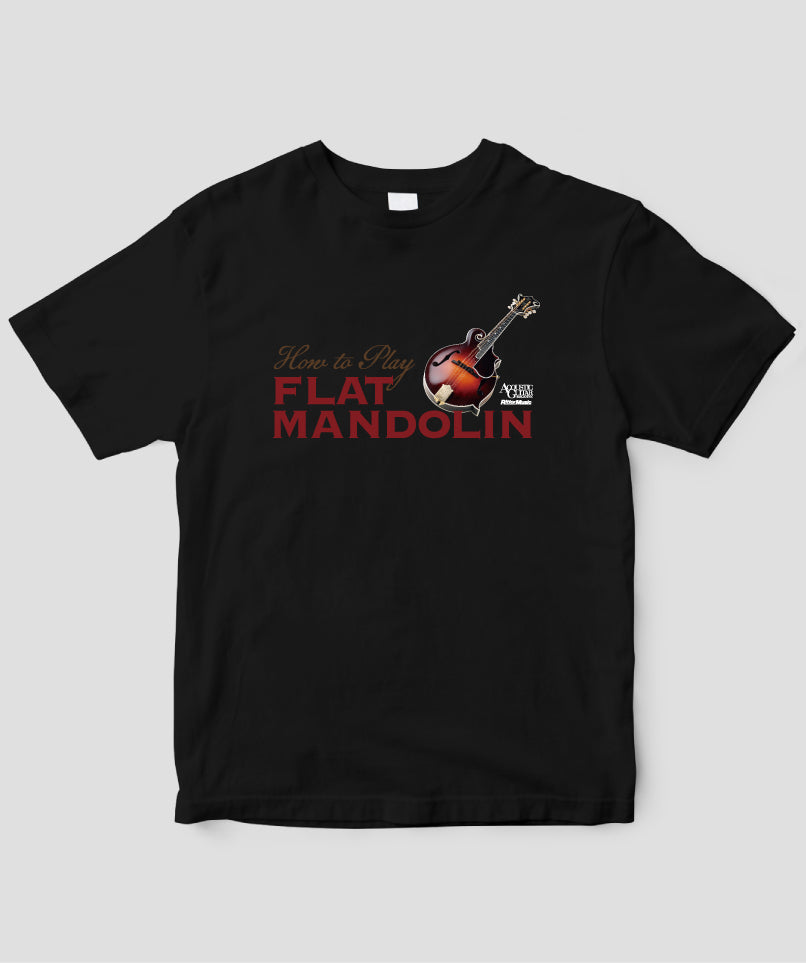 HOW TO PLAY フラット・マンドリンTシャツ Type B