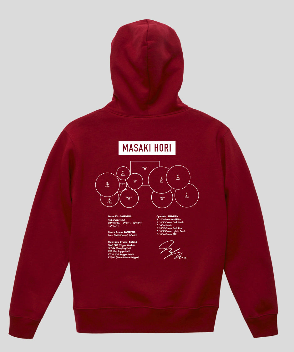 Drummer's Set Up Vol.21 堀 正輝 “Hoodie”