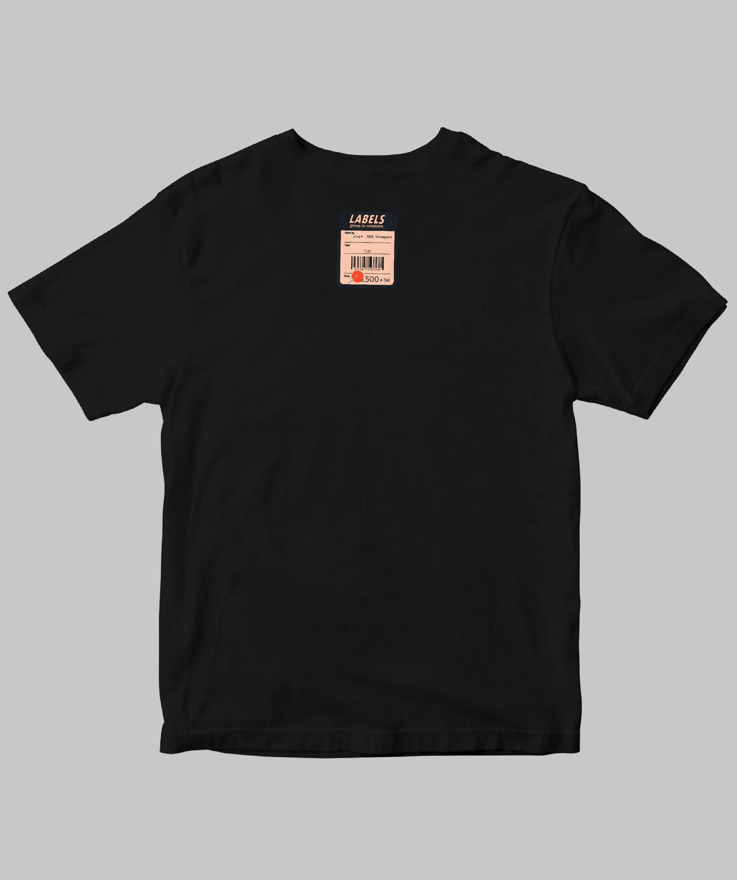 しまぐち ニケ「LABEL」半袖Tシャツ
