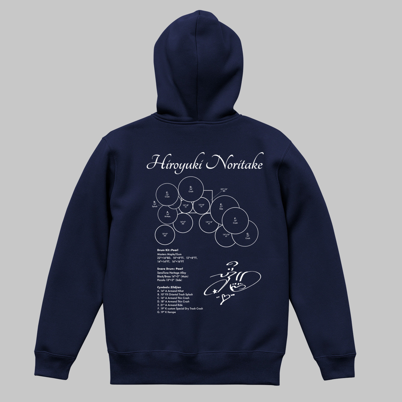 Drummer's Set Up Vol.30 則竹 裕之 “Hoodie”