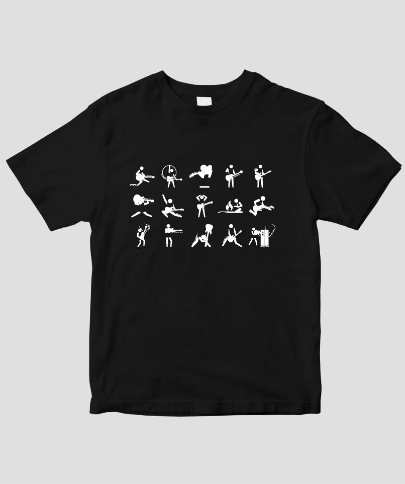 【キッズ】ピクトグラムで愛でるギター・パフォーマンスの世界 / 15 pictograms