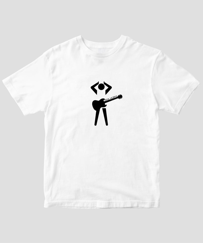 【両面パターン】ピクトグラムで愛でるギター・パフォーマンスの世界 / DEVIL HORNS