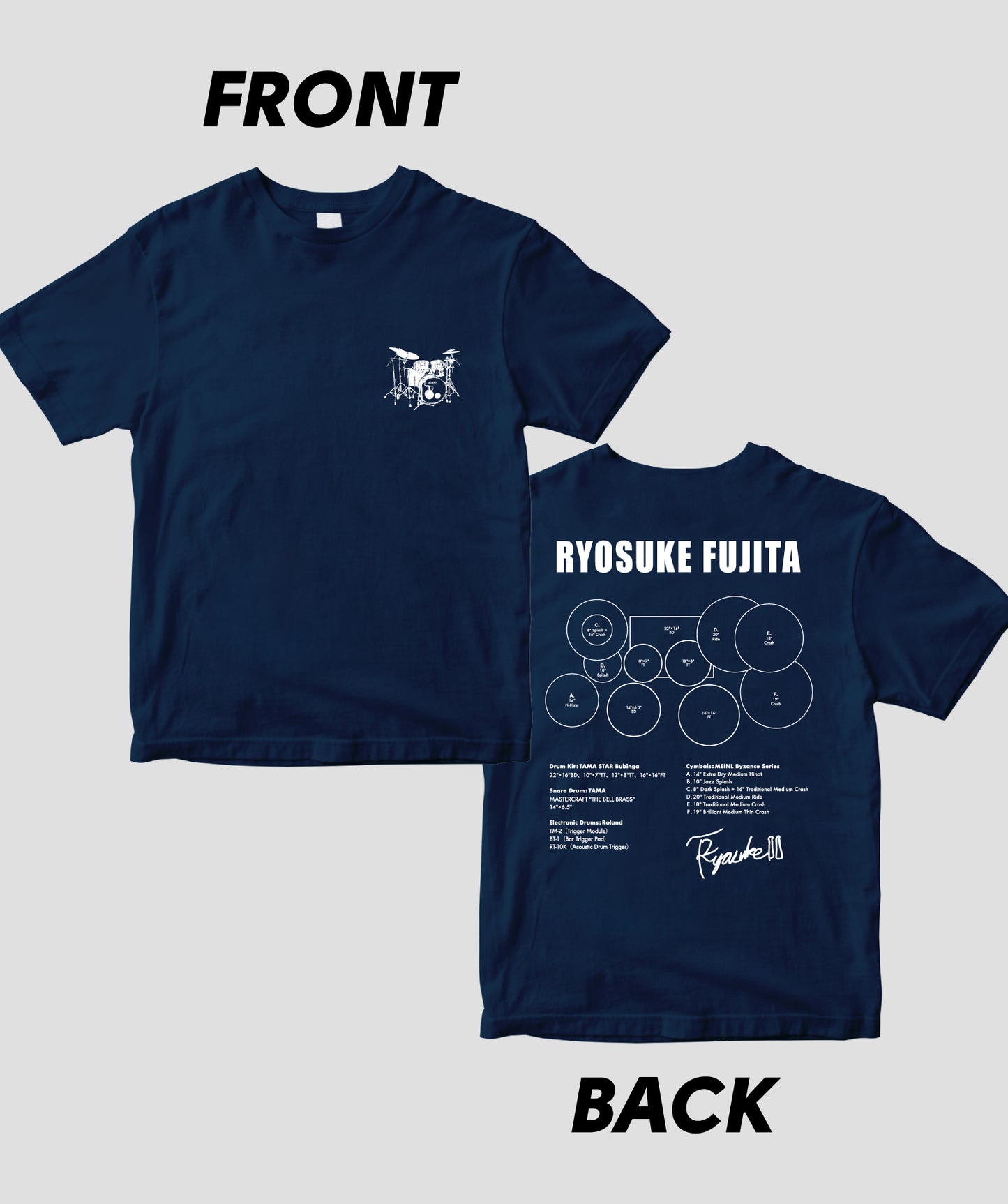 Drummer's Set Up Vol.26 藤田 亮介